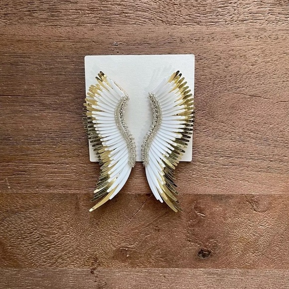 Mignonne Gavigan White Gold Madeline Earrings - Picture 7 of 7